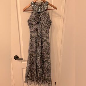 Star Model dress 100% Silk